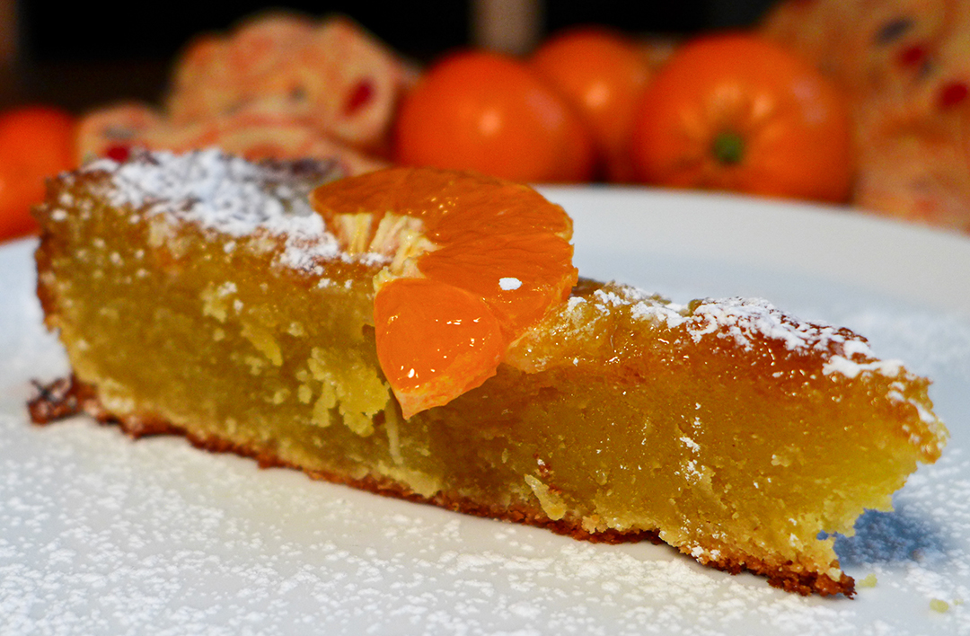 THANKSGIVING BAKING! Spanish Olive Oil-Almond Cake with Orange Blossom Water
