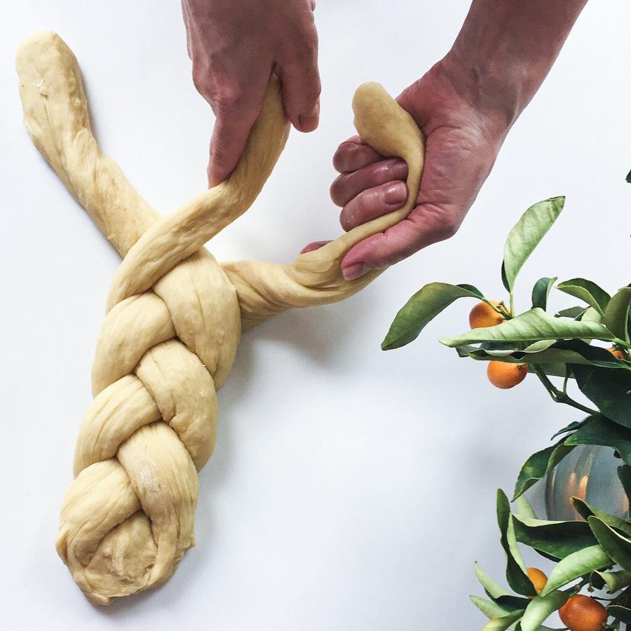 CHALLAH BREAD: CHEF TALK and COOKING PROGRAM on Learn to Braid the Best Jewish Brioche AND Homemade Dill Butter